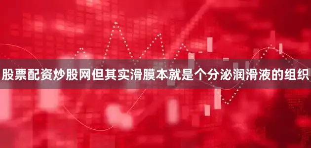 股票配资炒股网但其实滑膜本就是个分泌润滑液的组织